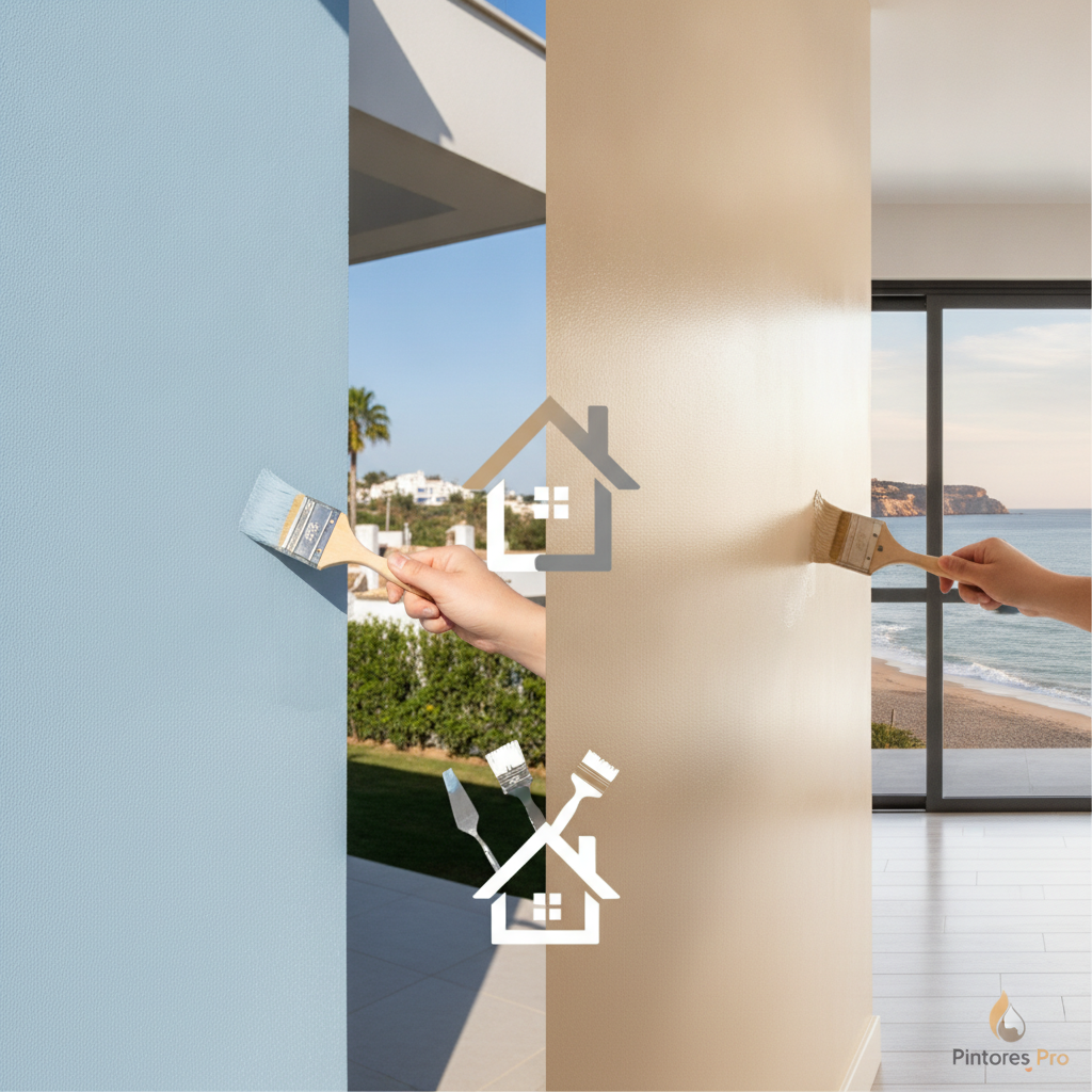 Acrylic vs. Vinyl Paint: Which One to Choose for Your Apartment in the Costa del Sol?
