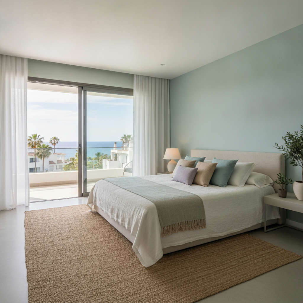 Transform Your Sanctuary: Relaxing Colors for Painting Master Bedrooms in Estepona Apartments