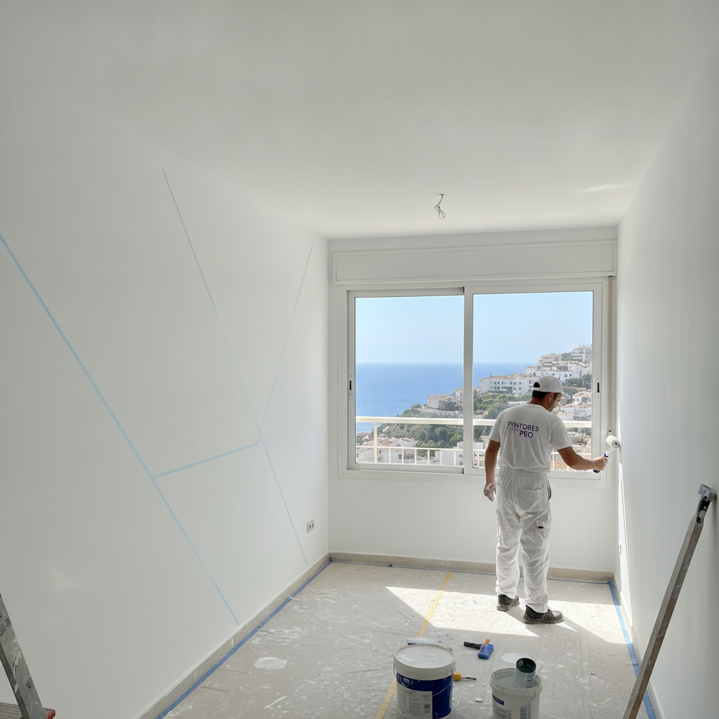 How to Paint Smooth Walls After Removing Popcorn Texture in Fuengirola
