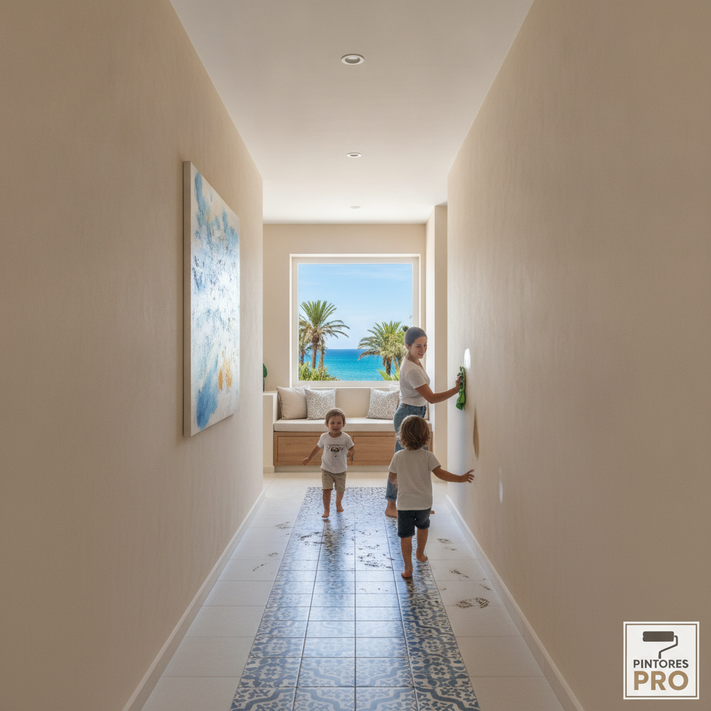 Selecting the Perfect Finish: How to Choose Matte Washable Paint for High-Traffic Hallways in Malaga