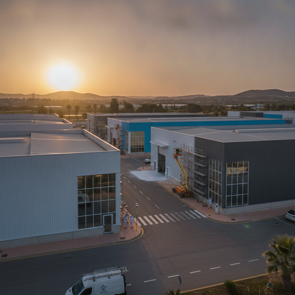 Professional Painting Solutions: Painters for Industrial Buildings and Warehouses in Málaga's Indust