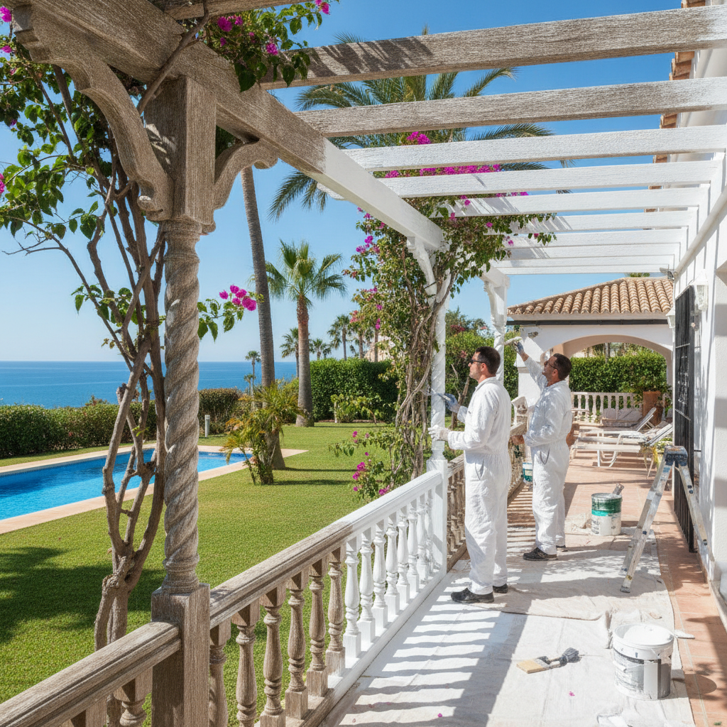 Revitalize Your Outdoor Space: Professional Wood Painting in Torremolinos