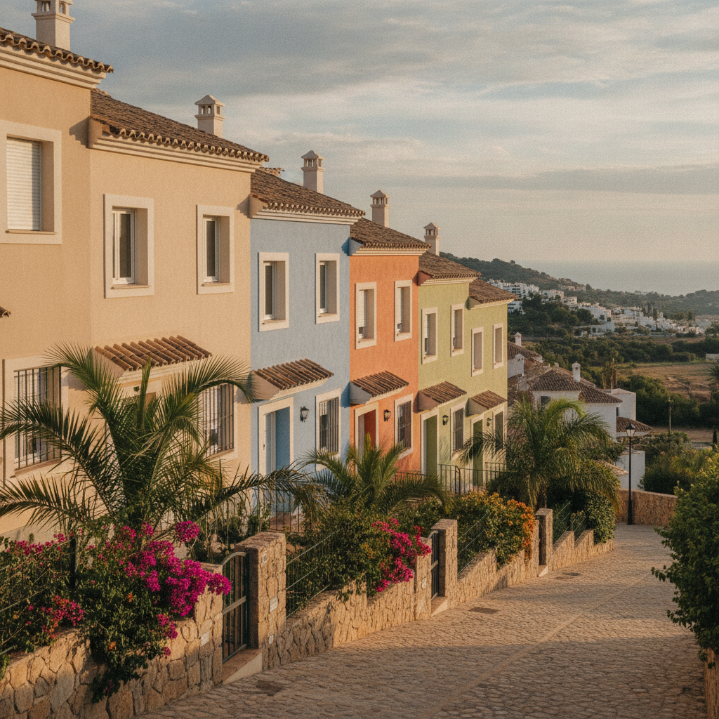 The Ultimate Guide: What color to choose for painting the exterior of a townhouse in Mijas?