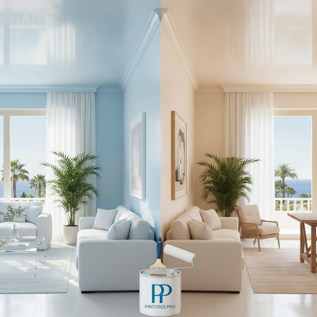 Satin vs. Matte paint: The ultimate guide to choosing the finish for your Marbella home