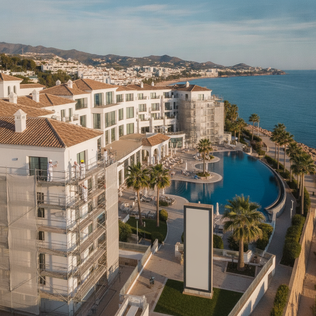Elevating Hospitality Standards: Expert Painters for Hotels and Tourist Complexes throughout the Cos