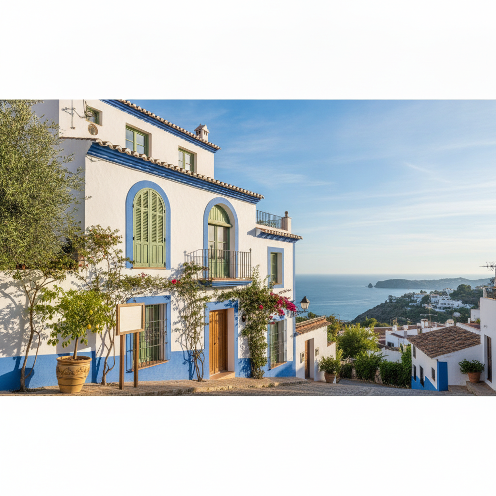 How to Choose the Color Combination for a Mediterranean-Style Facade in Nerja