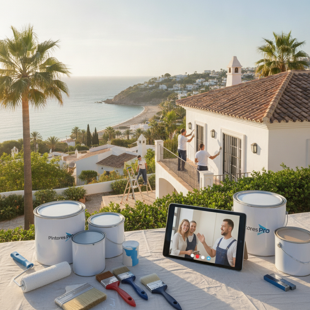 Trustworthy Painters for Second Homes on the Costa del Sol: Management Without You Being There