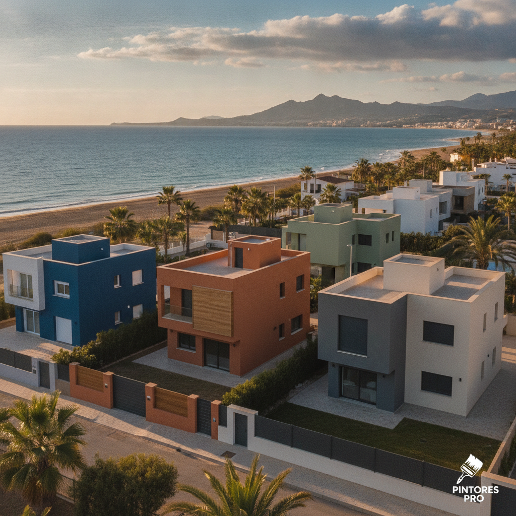 Exterior Painting Trends for Single-Family Homes in Vélez-Málaga