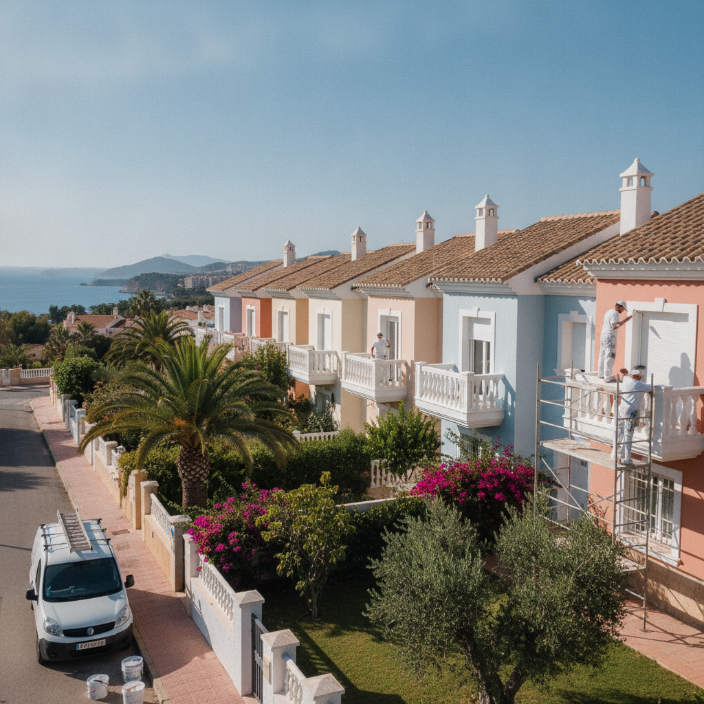 Transforming Your Home: Expert Painting Renovation in Terraced Houses in Rincón de la Victoria