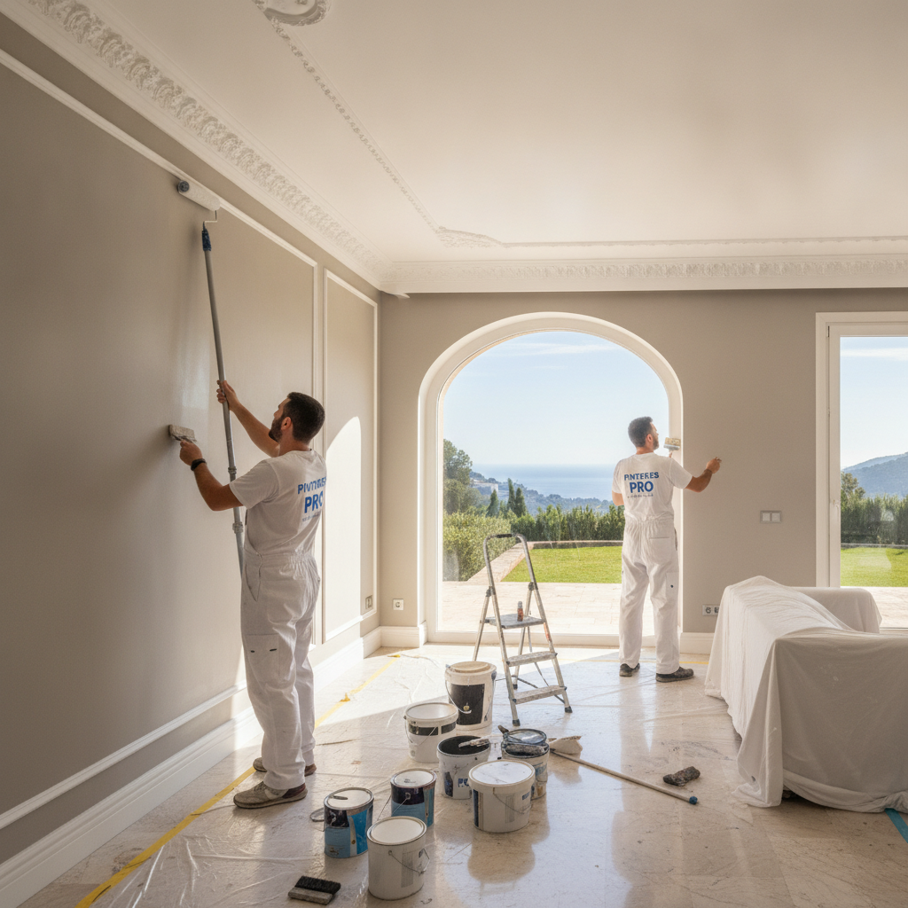 Exclusive Villa Painters in Benahavís: High-End Interior Finishes