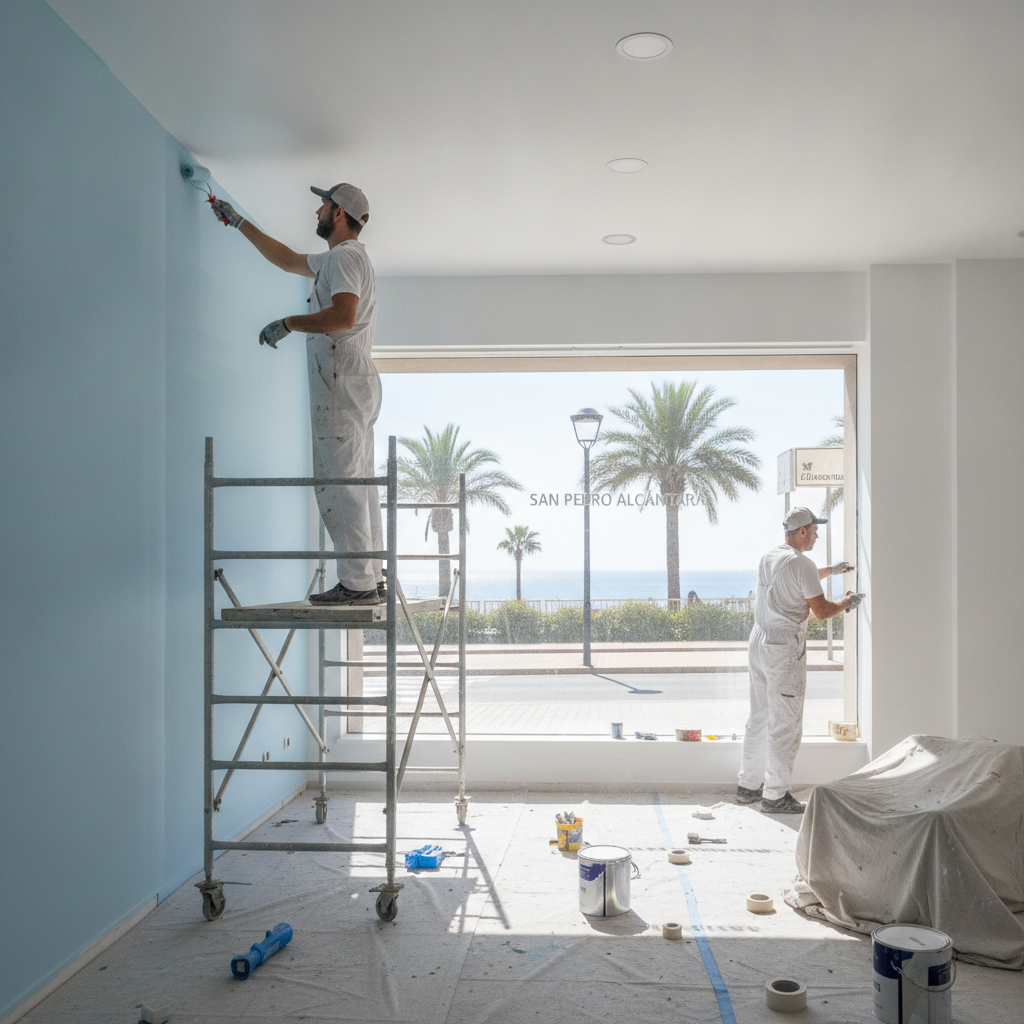 Fast and Professional Painting Solutions for Businesses in San Pedro de Alcántara