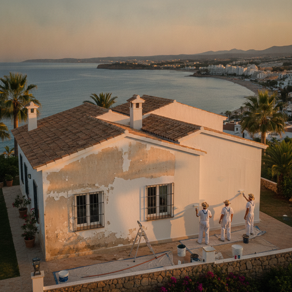 Protecting Your Property: How to Combat Exterior Paint Wear from the Sun in Manilva